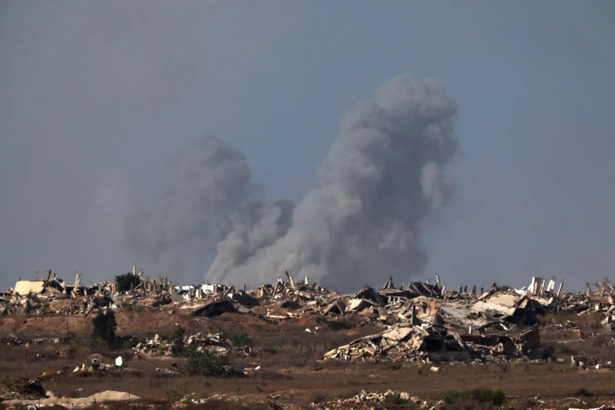 Imagem de contexto do artigo Ministro israelita diz que "Gaza está em chamas"