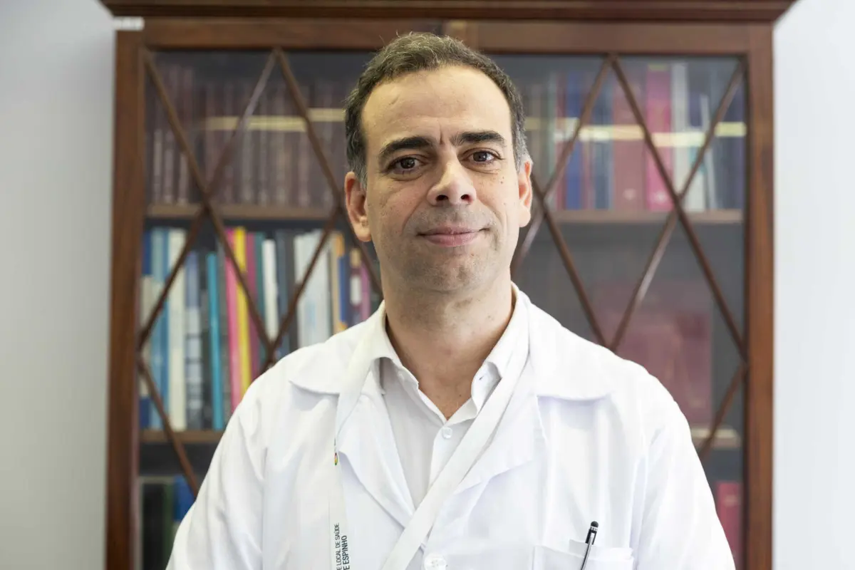 Rui Guimarães, ex-presidente do conselho de administração do Centro Hospitalar de Gaia/Espinho