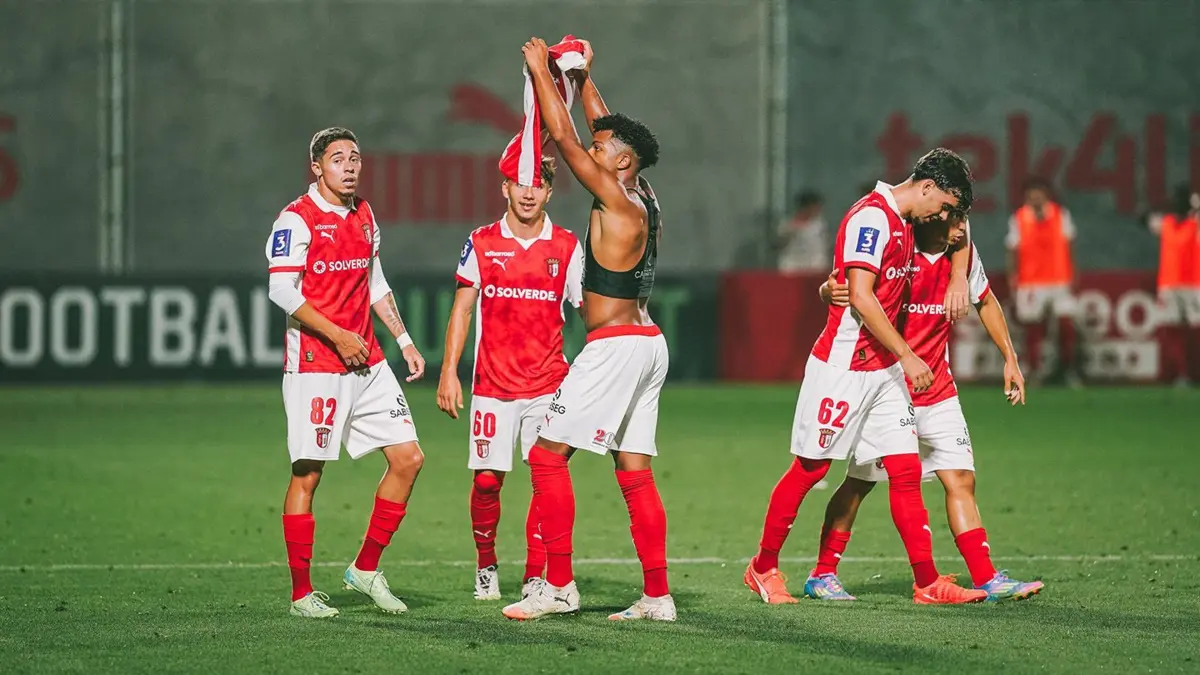 Jovem avançado marcou um golaço