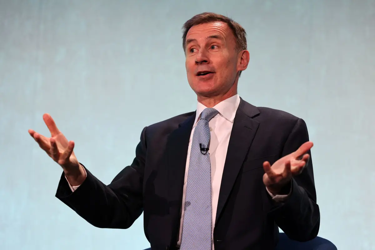 Jeremy Hunt, ministro das Finanças britânico