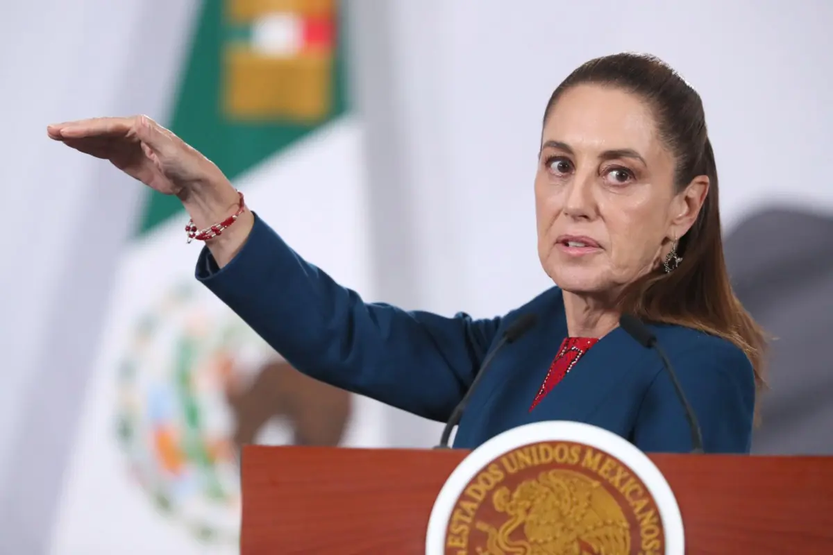 A chefe de Estado do México, Claudia Sheinbaum