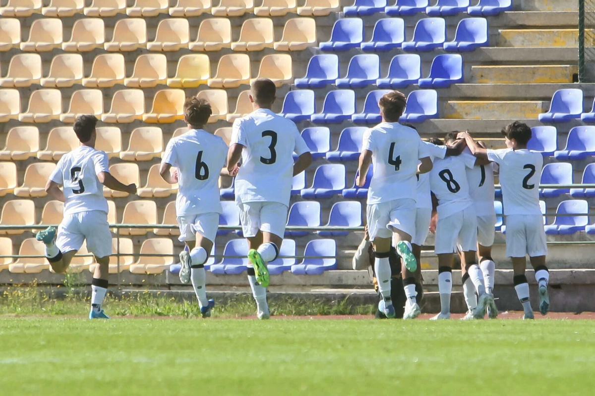 Festa do primeiro golo dos minhotos