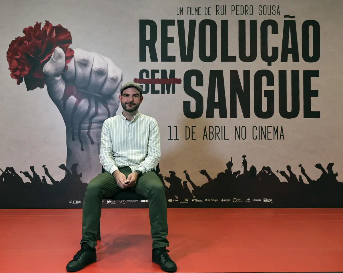 Rui Pedro Sousa, realizador do filme "Revolução (Sem) Sangue"