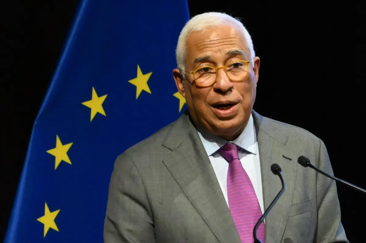 O presidente do Conselho Europeu, António Costa