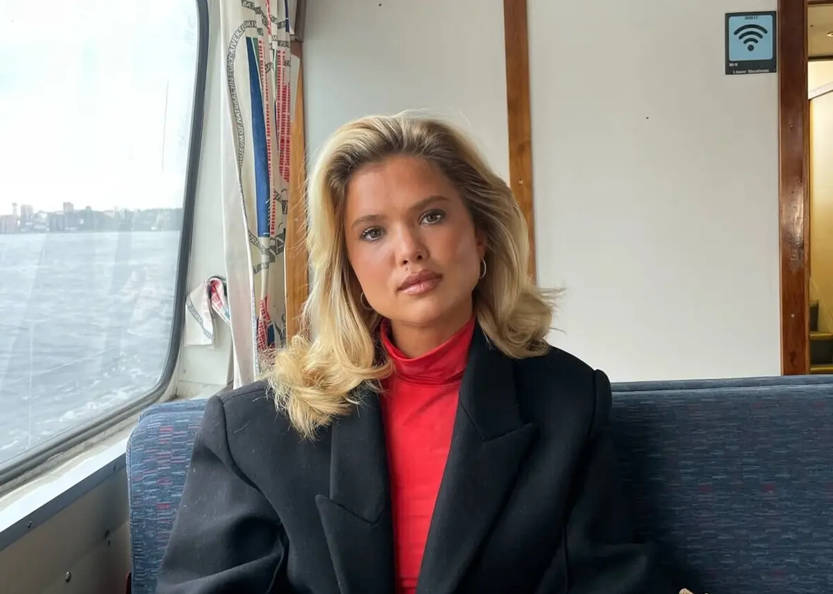 Matilda Djerf fundou, em 2021, a marca de moda Djerf Avenue