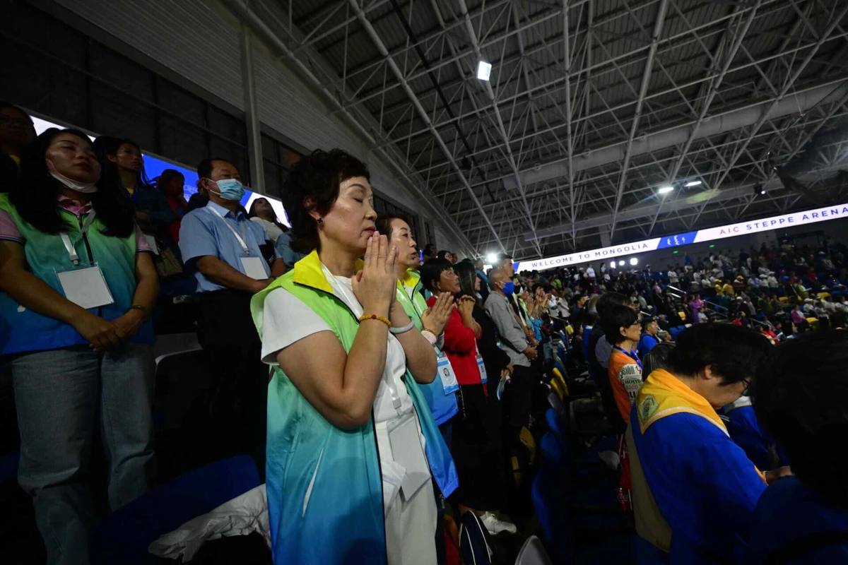 A Mongólia tem uma das mais pequenas comunidades católicas do mundo: cerca de 1400 fiéis.