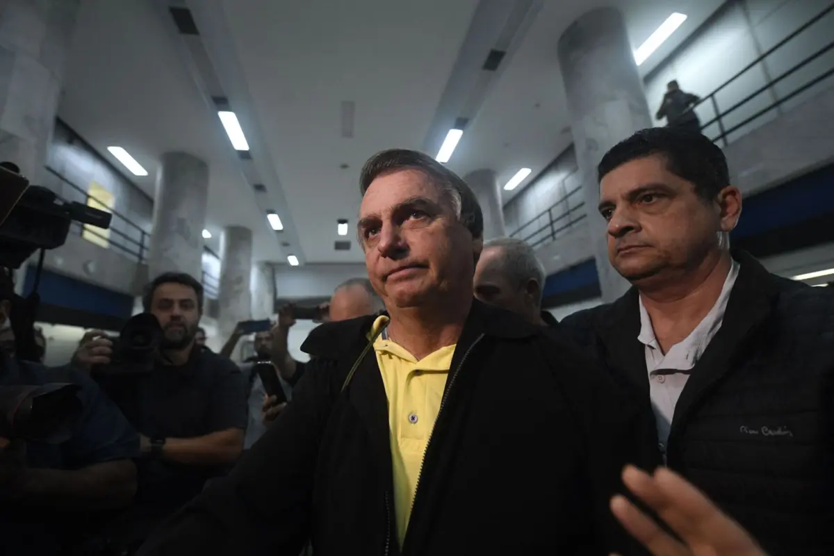 O ex-presidente brasileiro Jair Bolsonaro