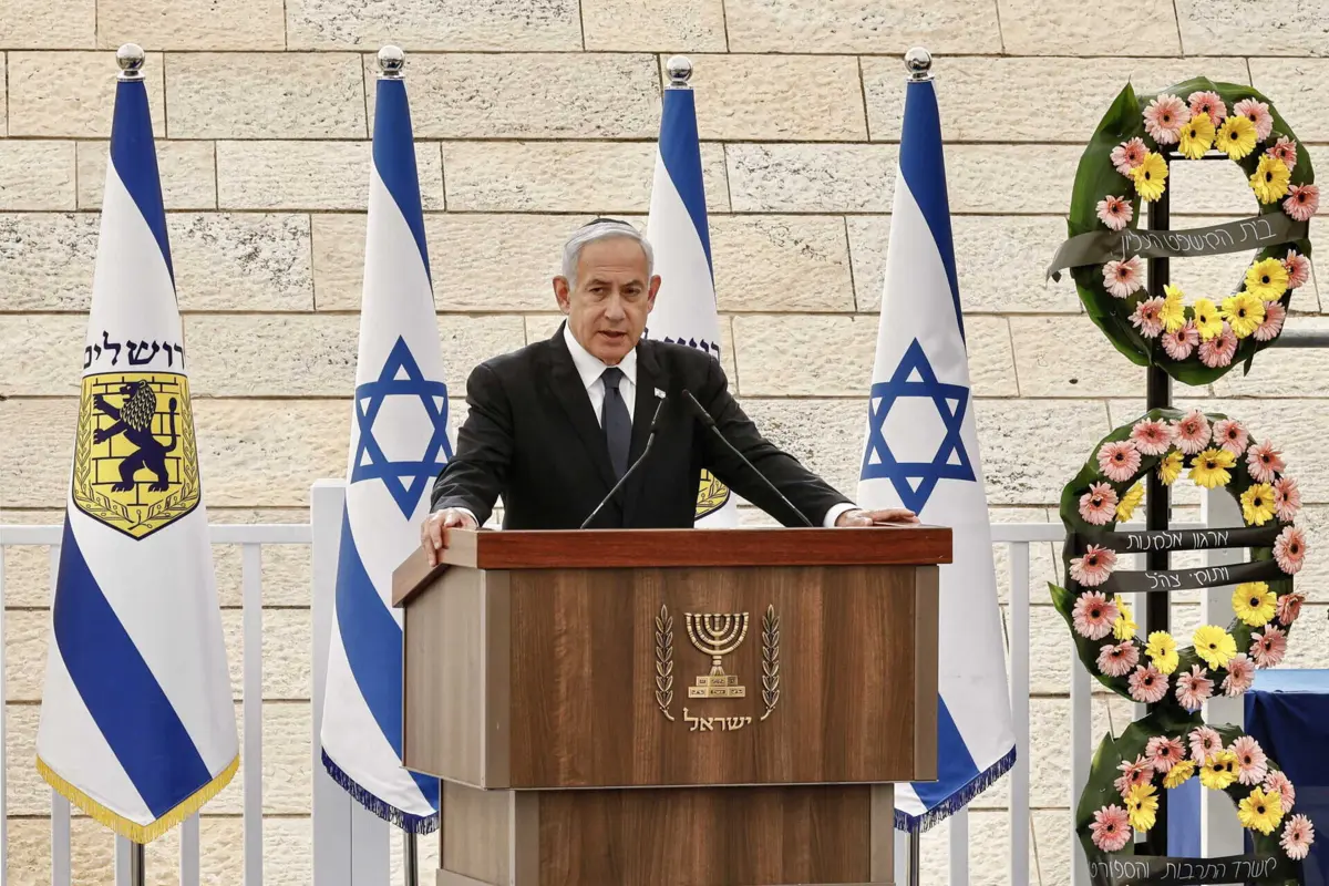 O primeiro-ministro de Israel, Benjamin Netanyahu