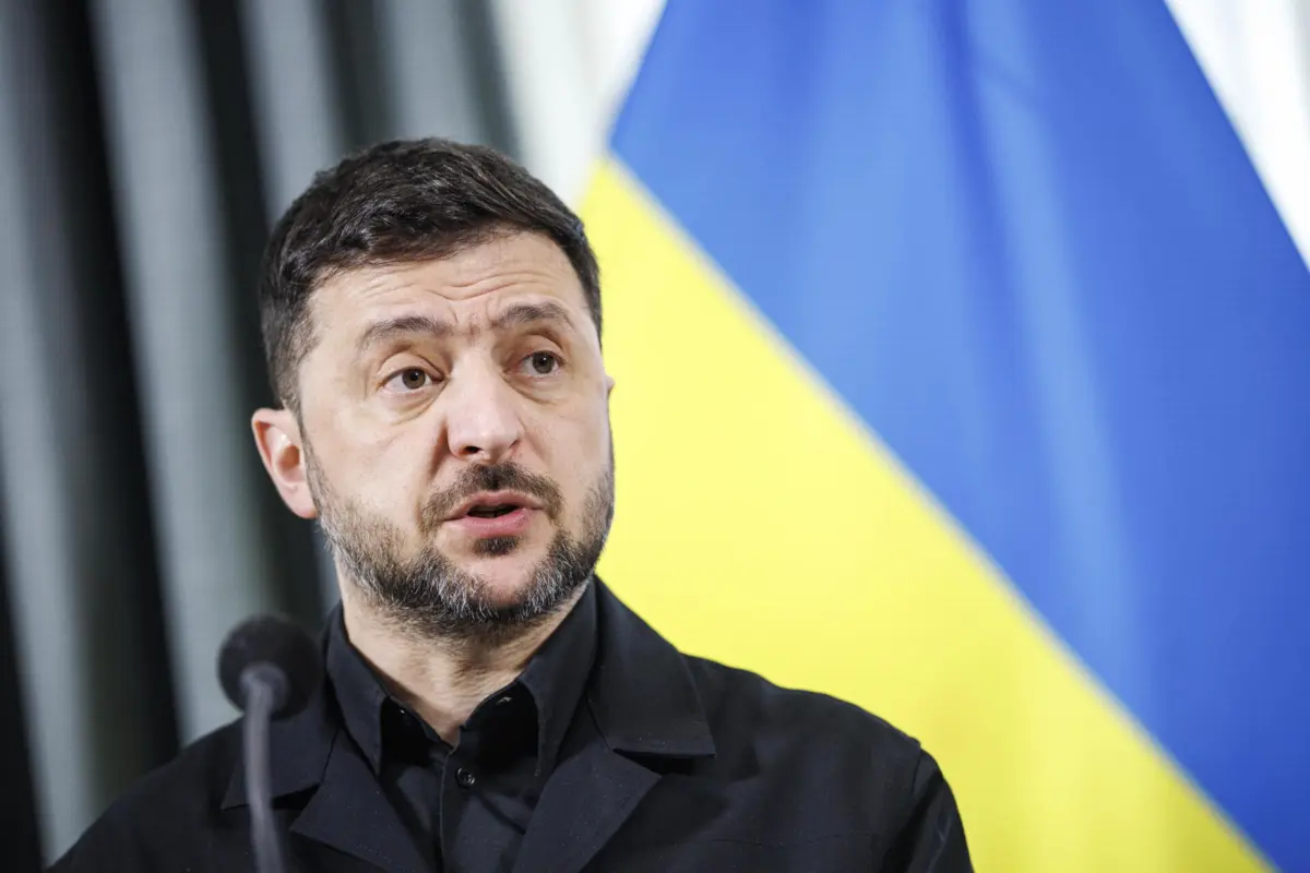 Volodymyr Zelensky, presidente da Ucrânia