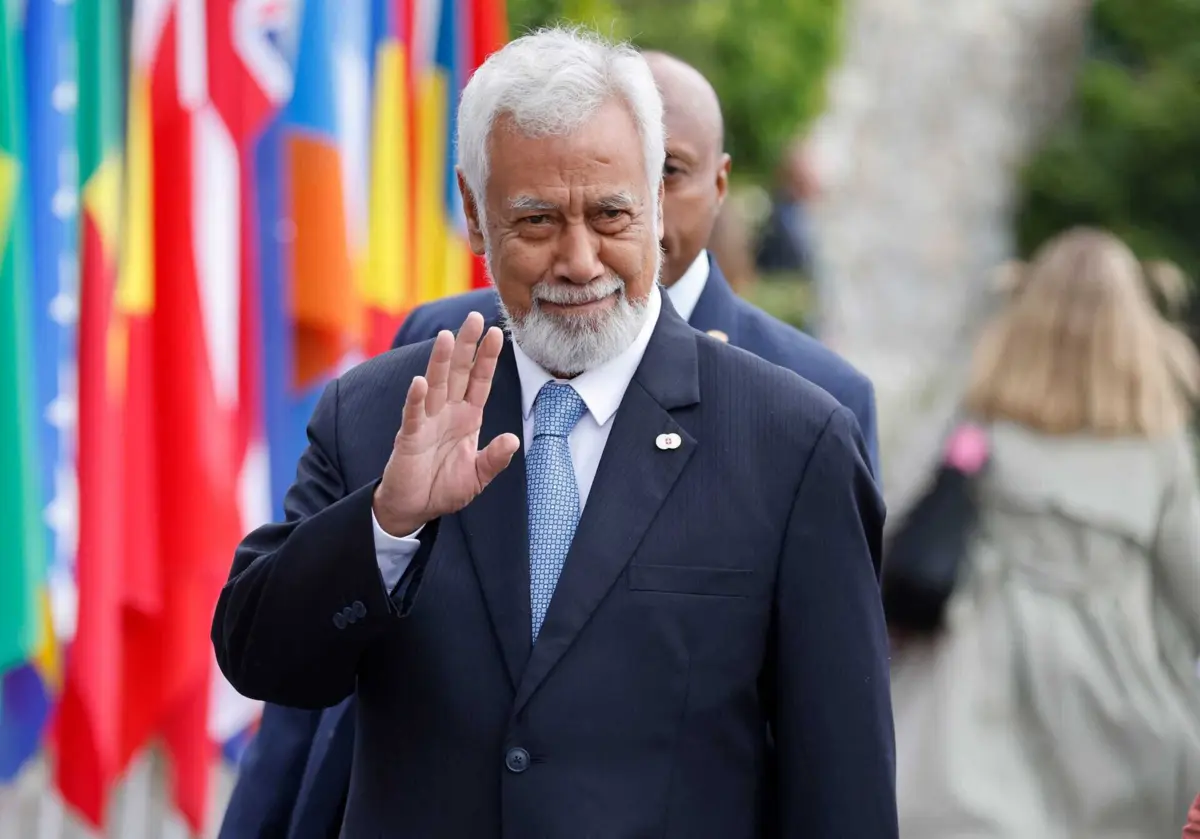 O primeiro-ministro de Timor-Leste, Xanana Gusmão