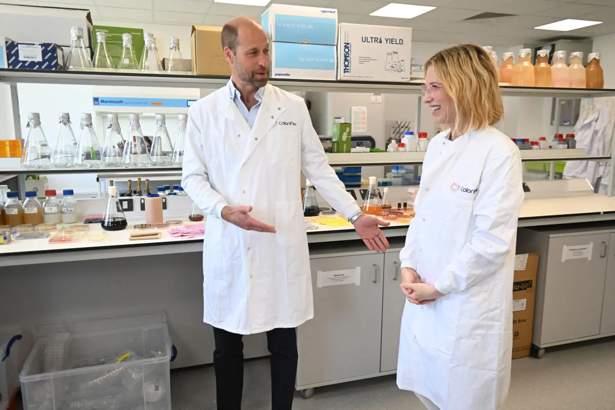 A sustentabilidade une o príncipe William e Cate Blanchett