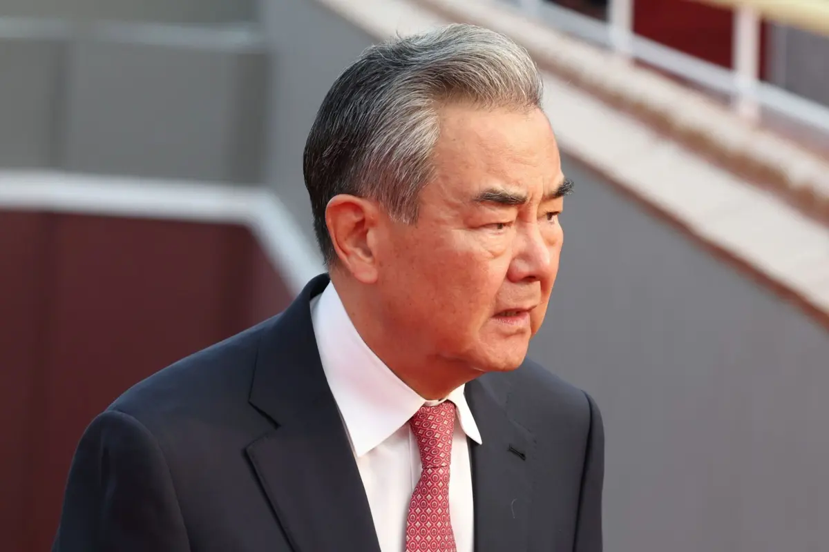 O chefe da diplomacia chinesa, Wang Yi