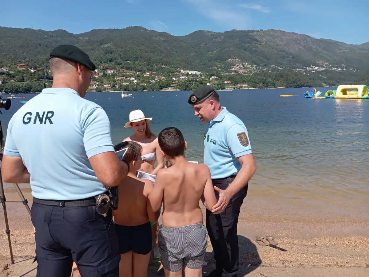 Imagem de contexto do artigo Miúdos e graúdos sensibilizados para o perigo de afogamento no Gerês