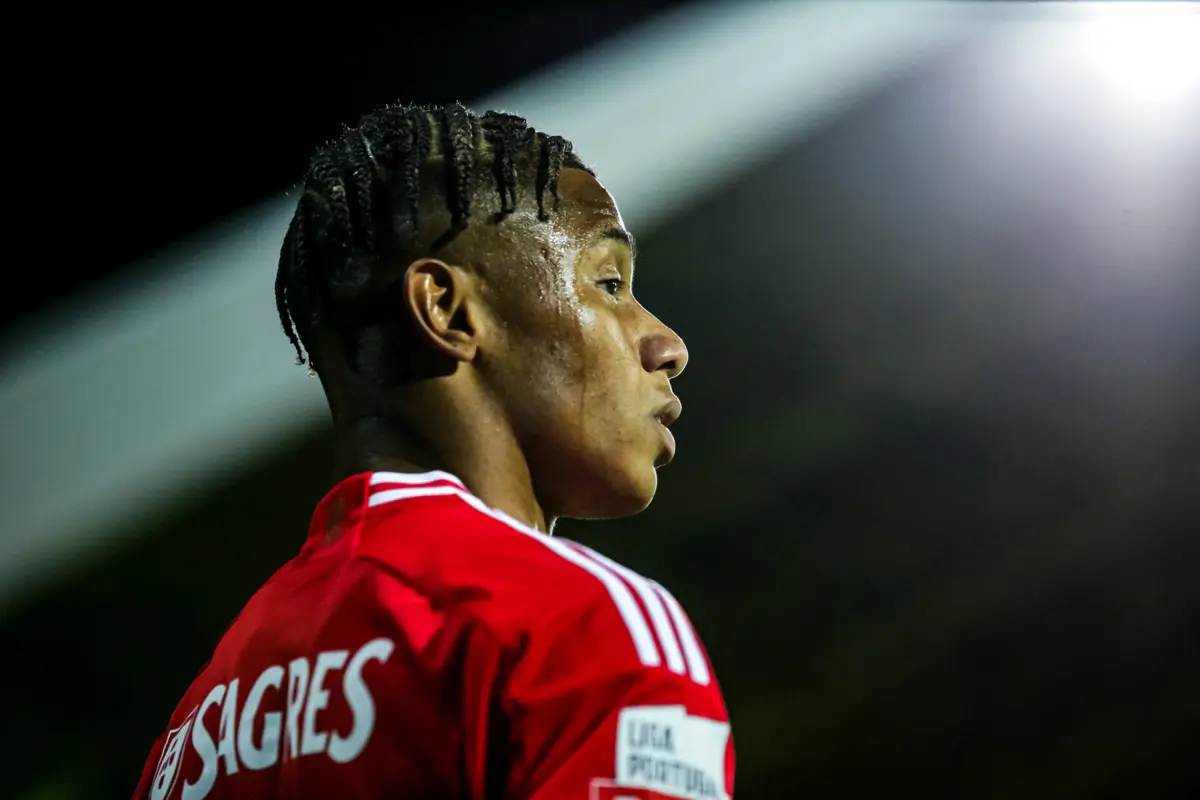 David Neres, jogador do Benfica