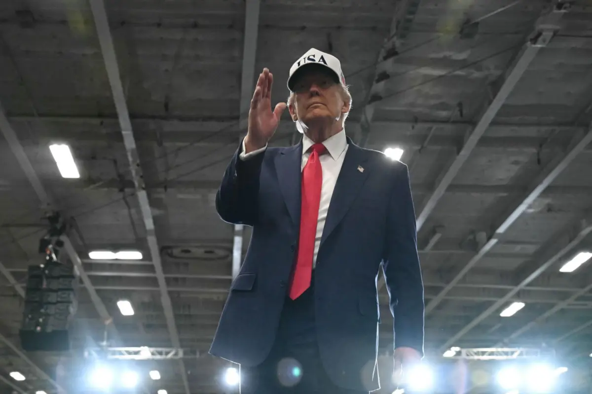 O presidente dos EUA Donald Trump