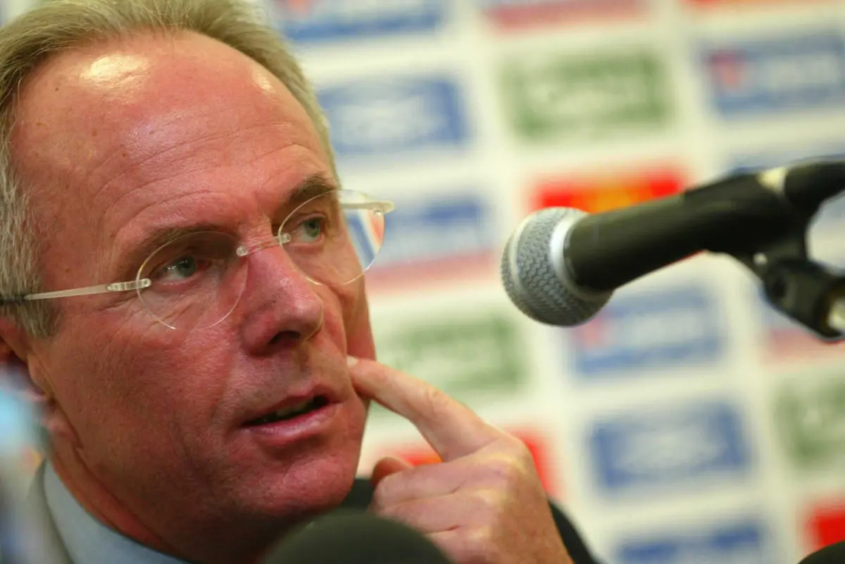 Sven-Goran Eriksson, antigo treinador do Benfica