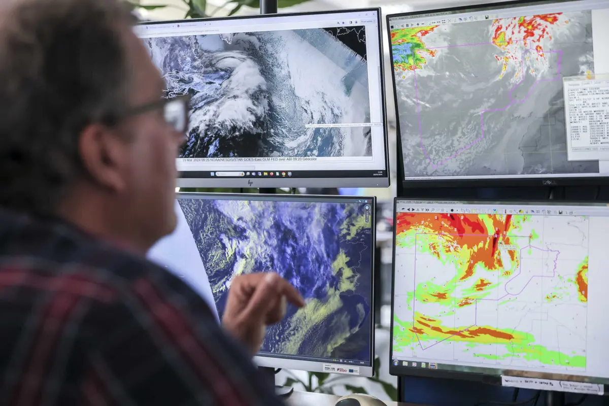 Depressão Laurence responsável por agravamento do estado do tempo