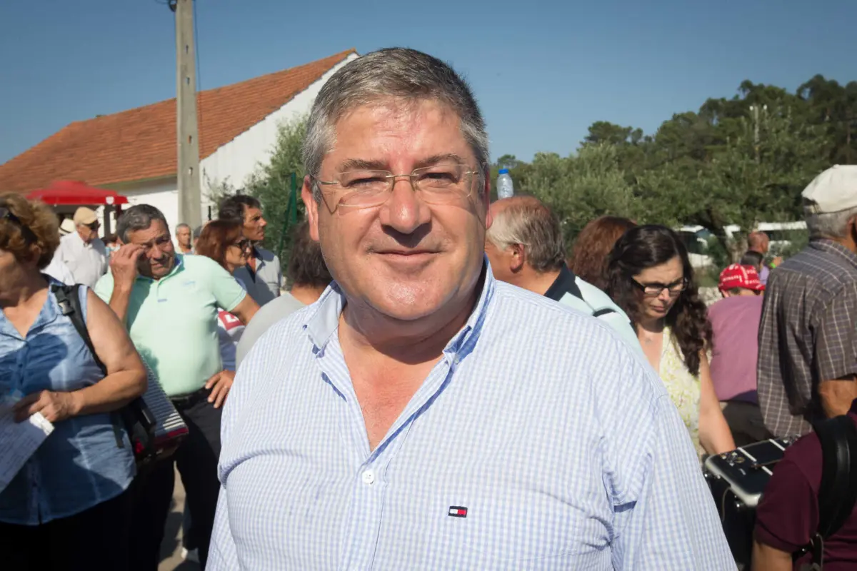 O presidente da Câmara de Porto de Mós, Jorge Vala