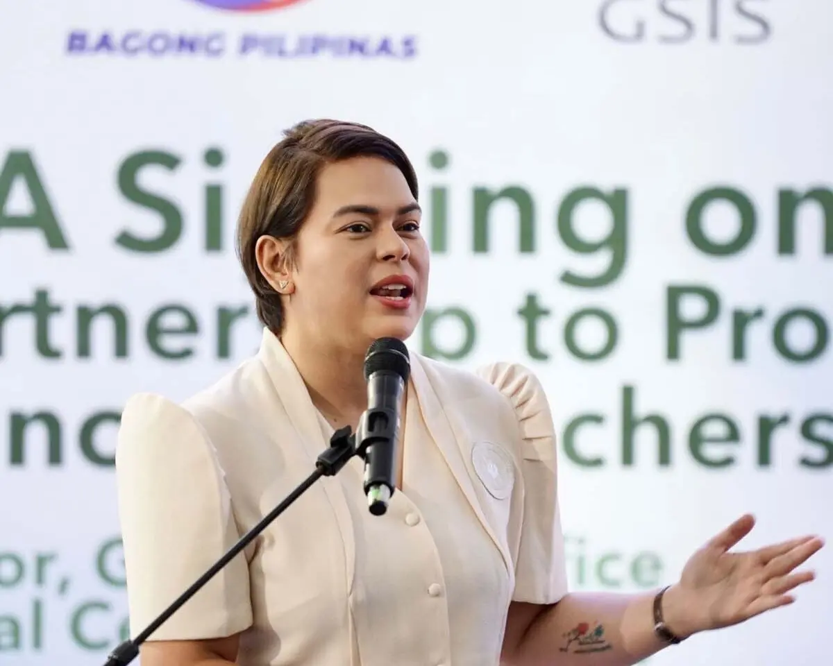 A vice-presidente das Filipinas, Sara Duterte