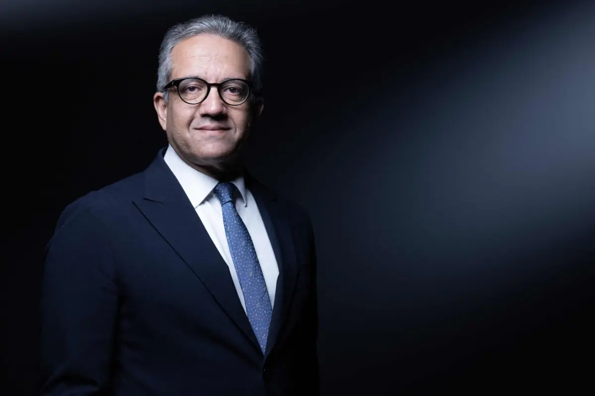 O muséologo egípcio Khaled el-Enany