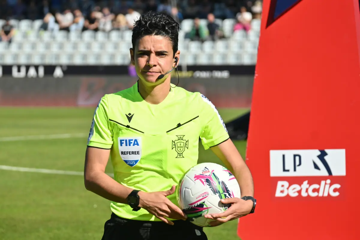 Catarina Campos estreou-se como árbitra na Primeira Liga no passado fim de semana