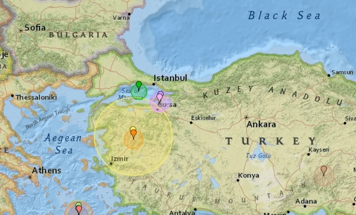 Imagem de contexto do artigo Sismo de magnitude 6.1 registado na Turquia
