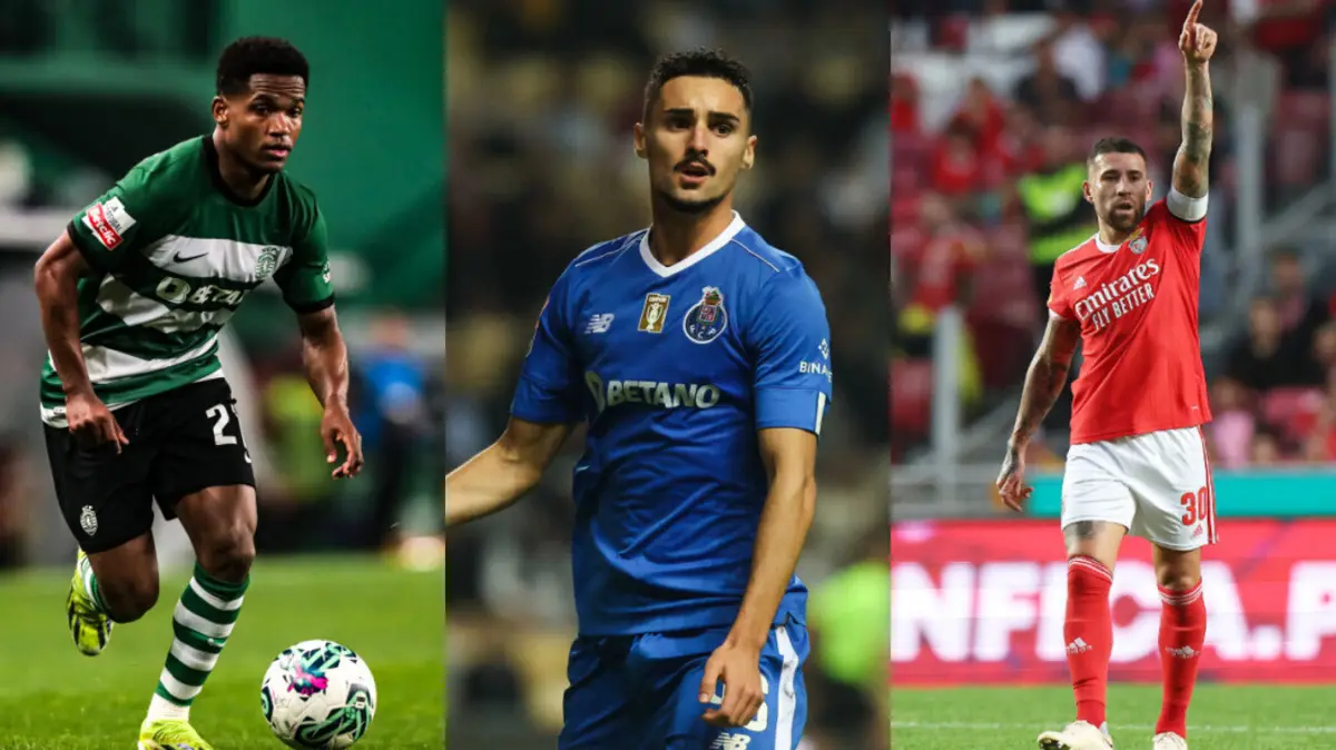 Geny Catamo (Sporting), Stephen Eustaquio (F. C. Porto) e Otamenti (Benfica) serão dos últimos internacionais a voltar aos clubes