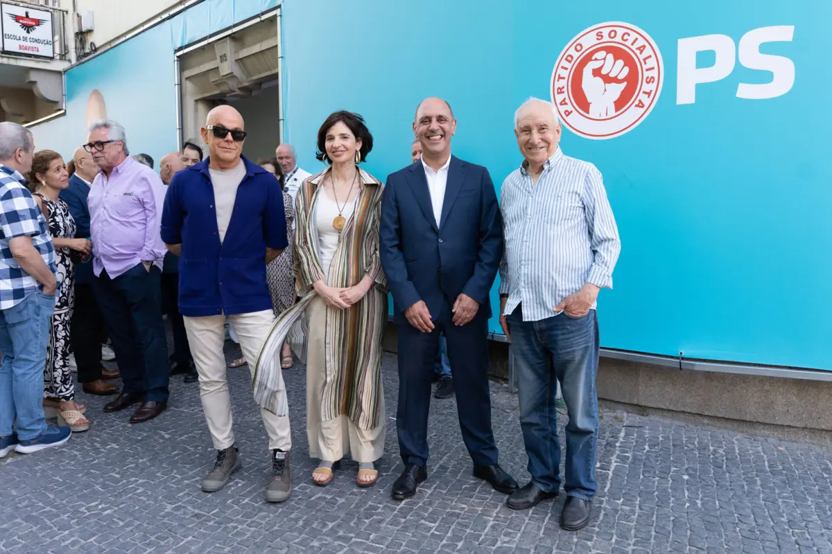 Pedro Abrunhosa, Fátima Vieira, Manuel Pizarro e Germano Silva