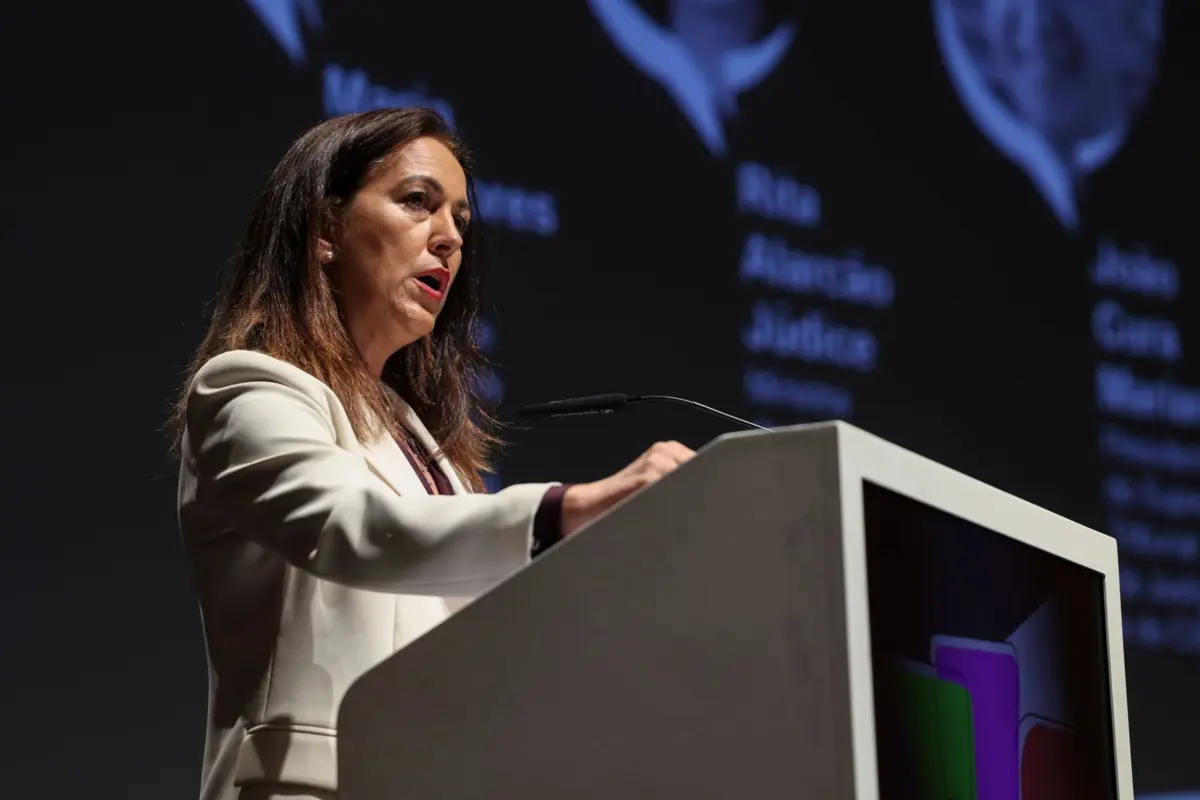 A ministra da Justiça, Rita Alarcão Júdice