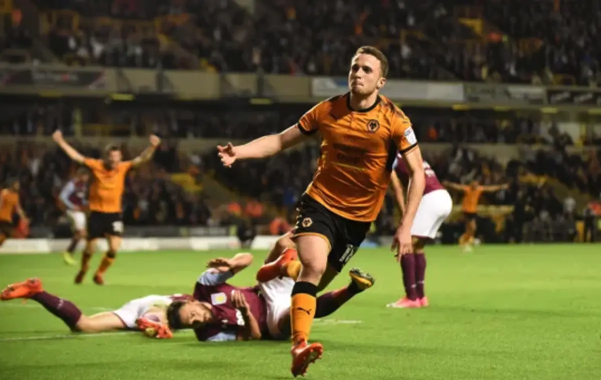 Diogo Jota representou o Wolverhampton durante três temporadas