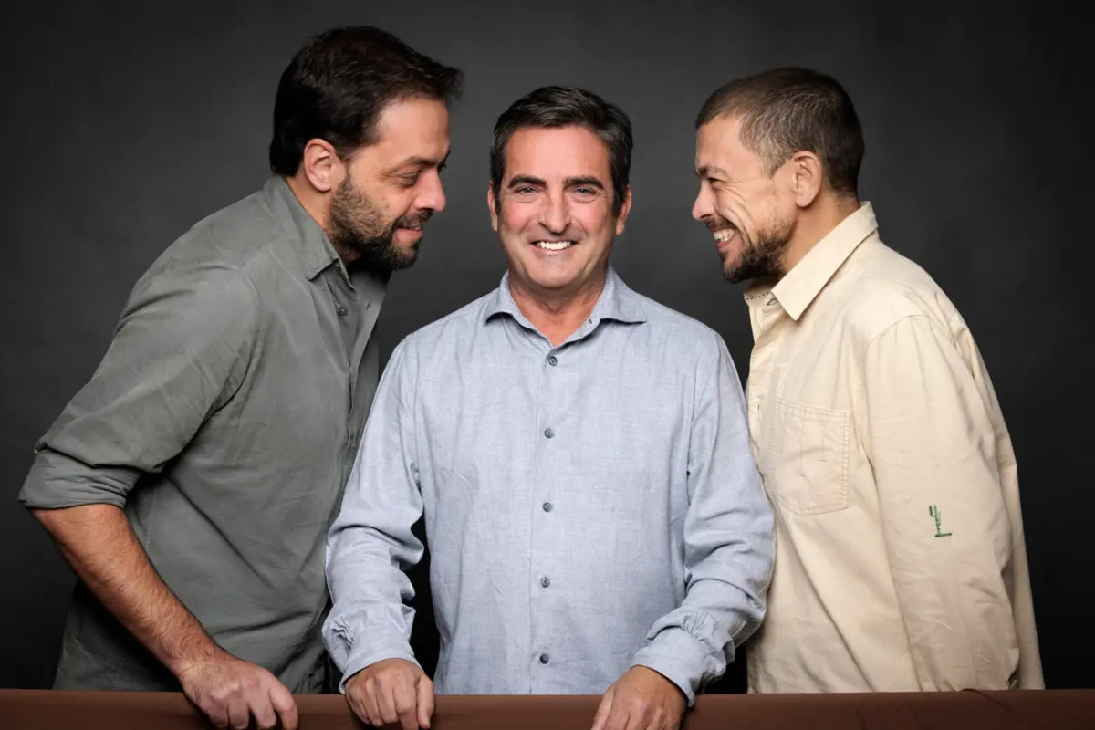 "E agora fado", de António Zambujo, Camané e Ricardo Ribeiro, chega este sábado à Super Bock Arena, no Porto