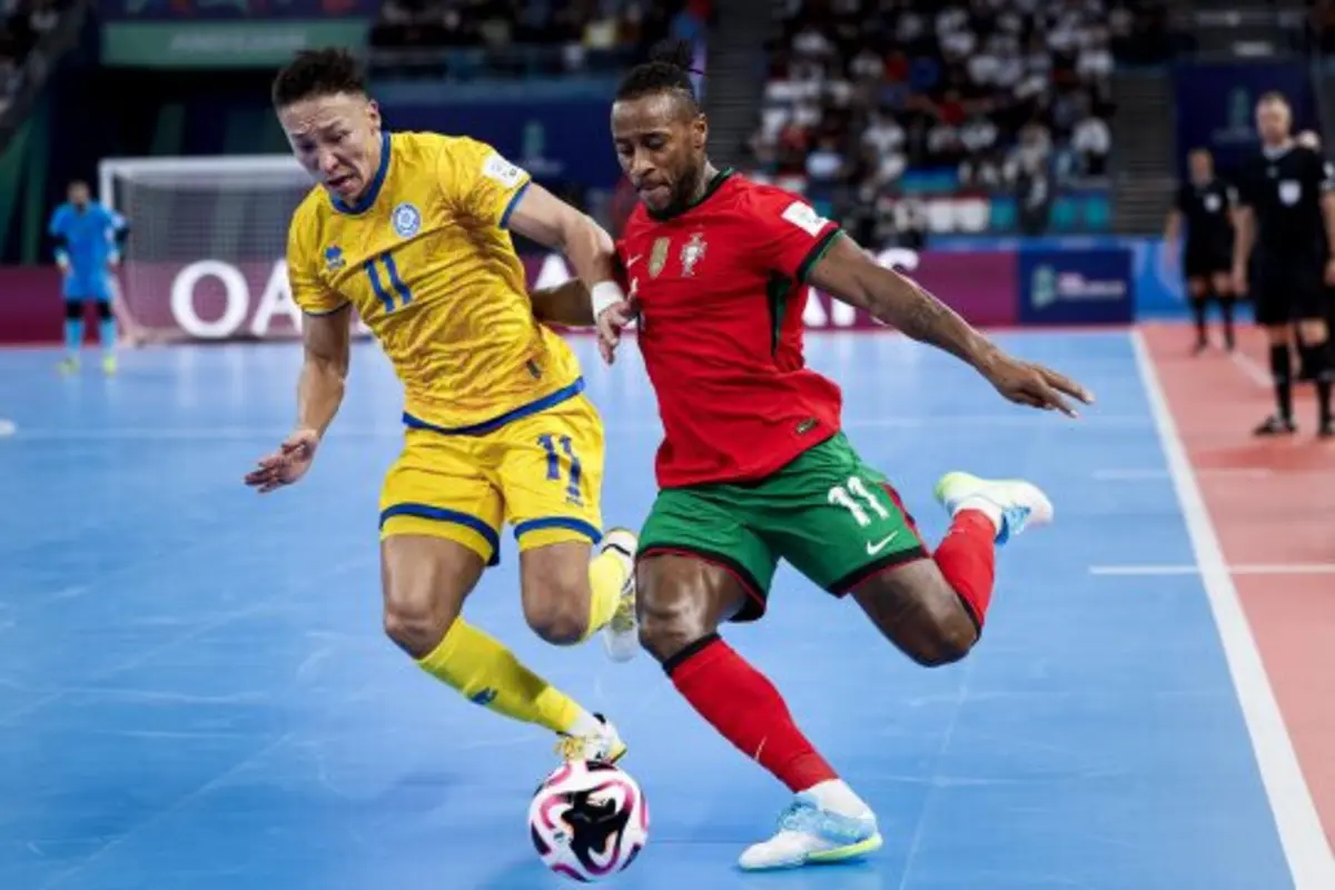 Portugal defrontou o Cazaquistão, no Uzbequistão