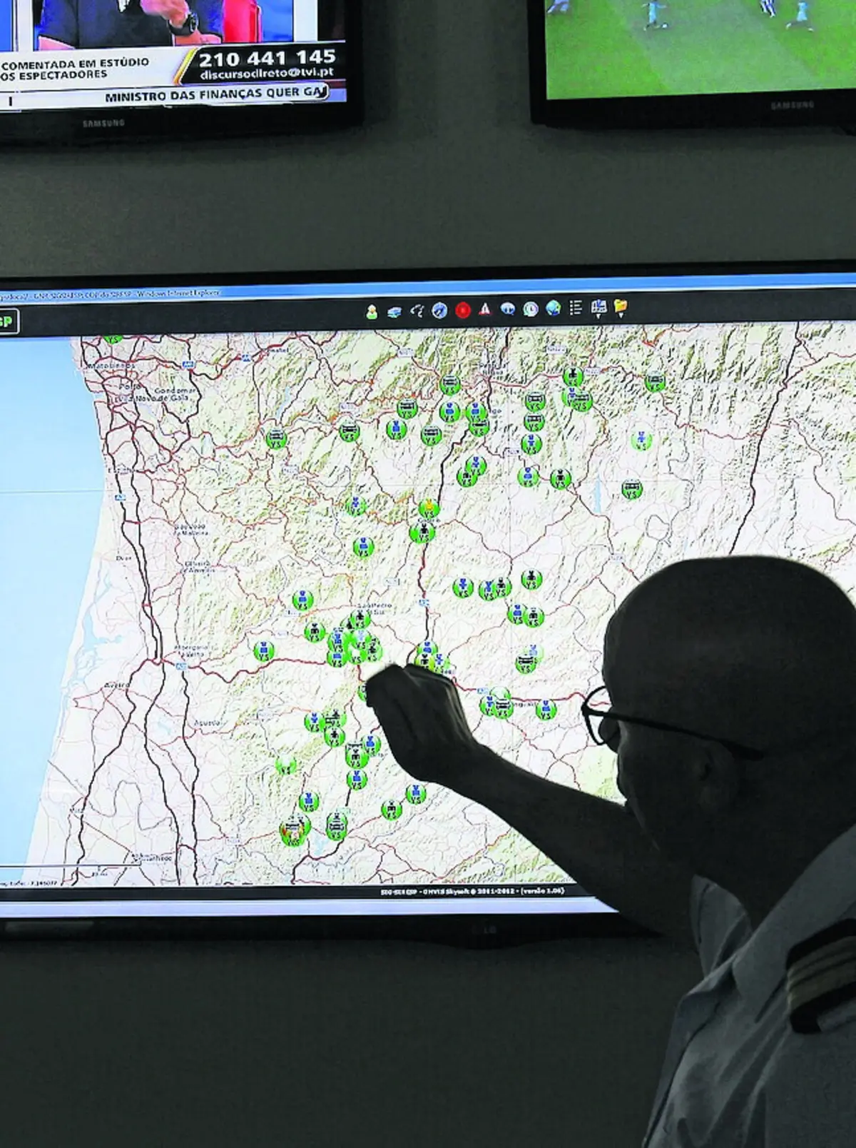 Plataforma destina-se às forças de segurança