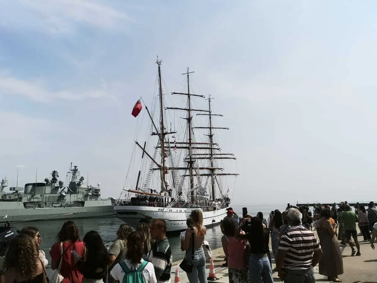 Imagem de contexto do artigo Navio-Escola Sagres inicia viagem rumo à América do Sul