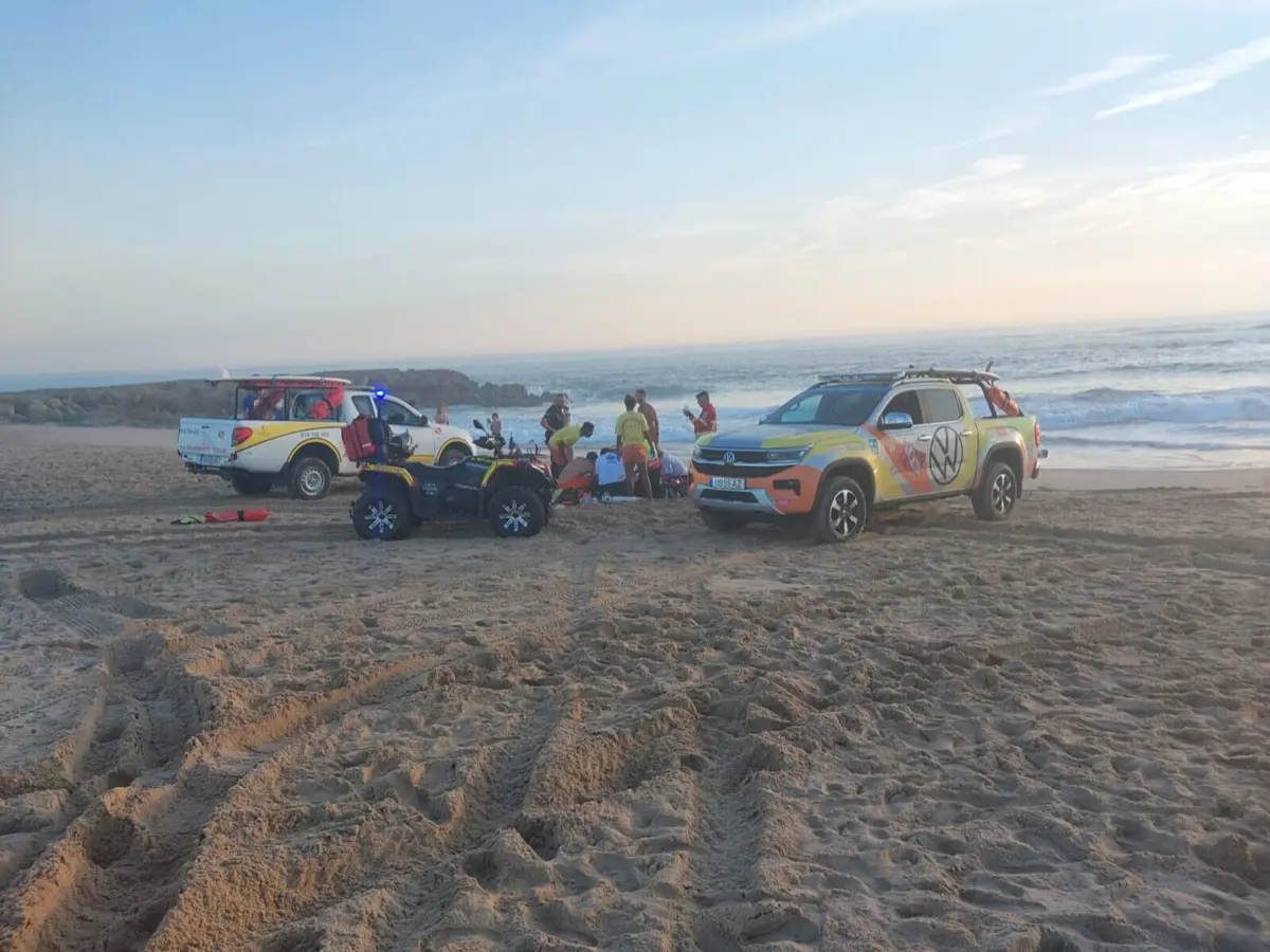 Imagem de contexto do artigo Homem morre em praia da Costa de Caparica