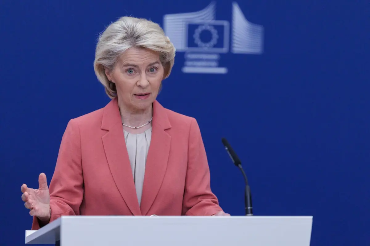 Ursula Von der Leyen, presidente da Comissão Europeia