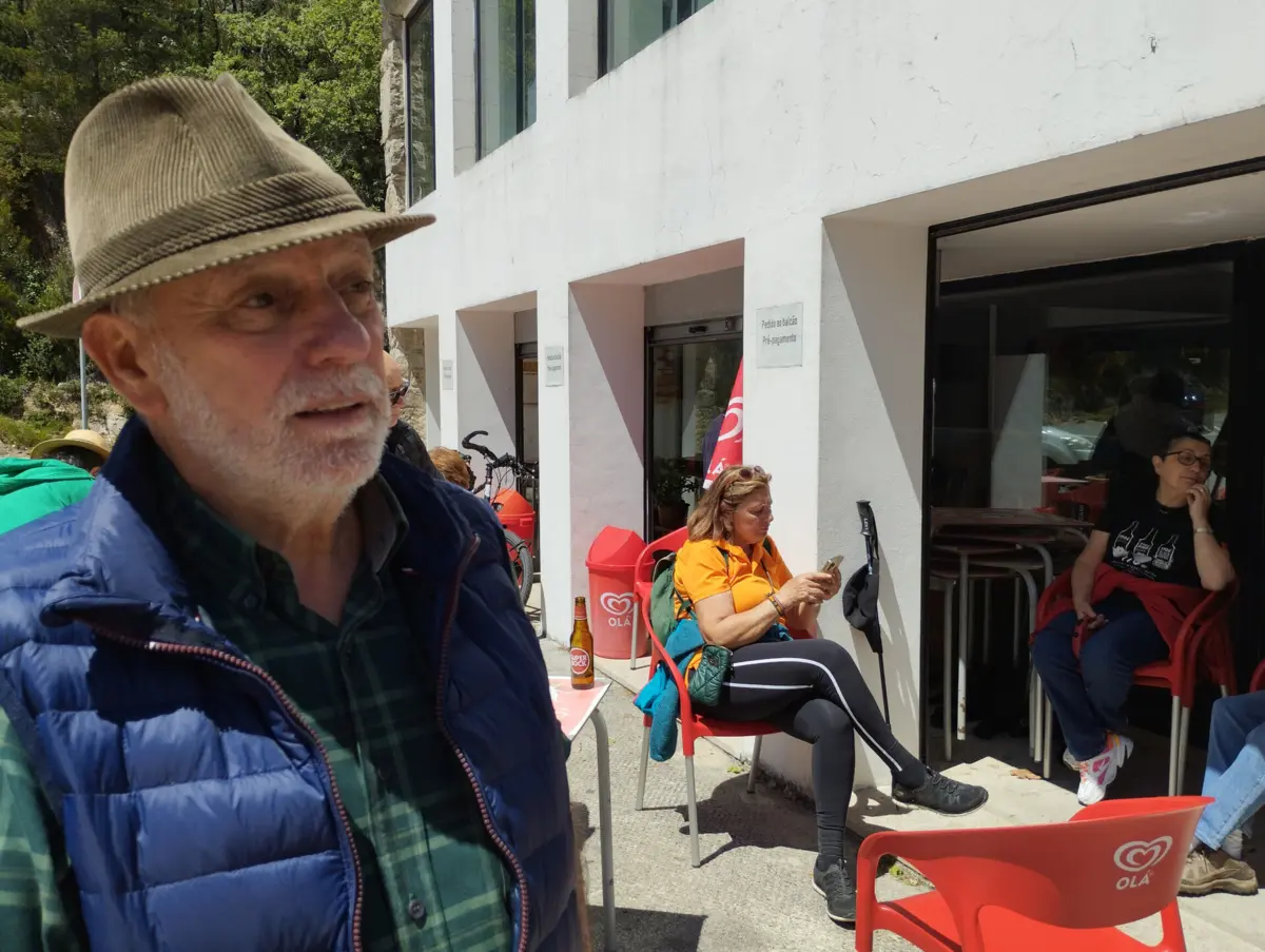 Tino Lores, presidente da Associação dos Amigos dos Caminhos de Santiago