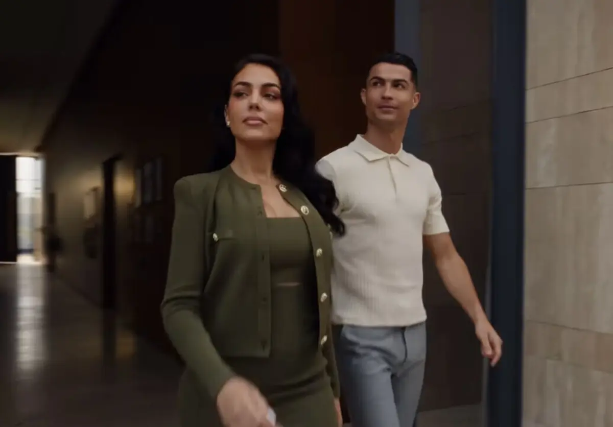CR7 e Georgina juntaram-se pela primeira vez num anúncio
