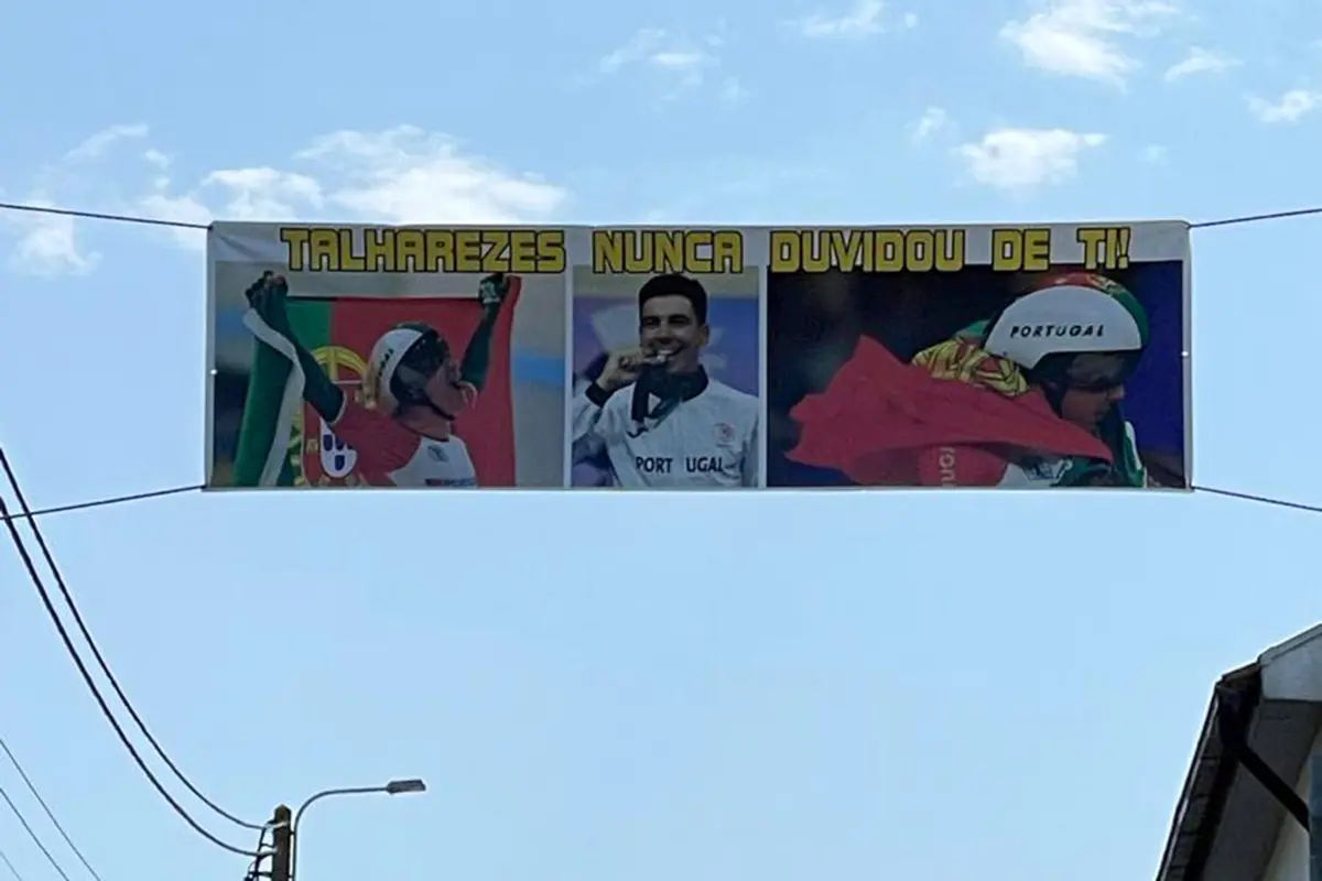 Imagem de contexto do artigo Santa Marta vai ao aeroporto festejar a chegada do campeão olímpico Iúri Leitão