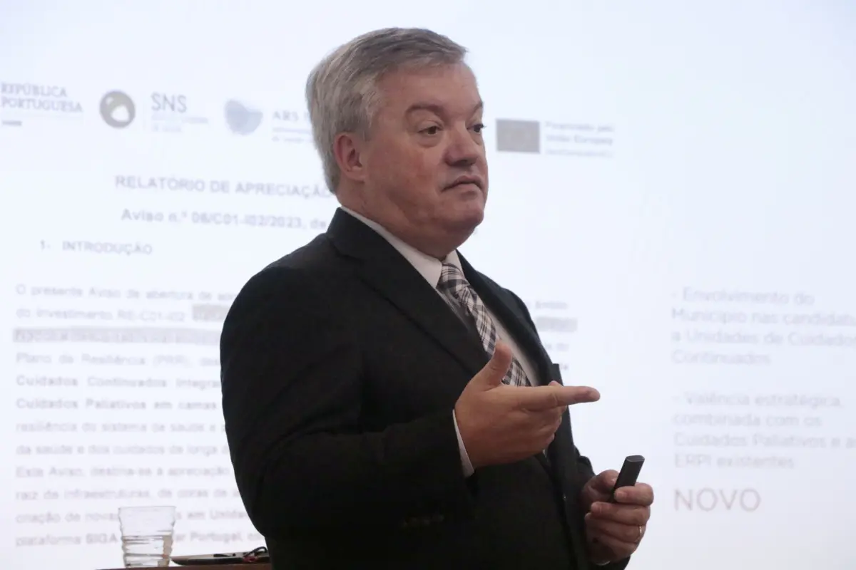 O presidente da Câmara de Gaia, Eduardo Vítor Rodrigues