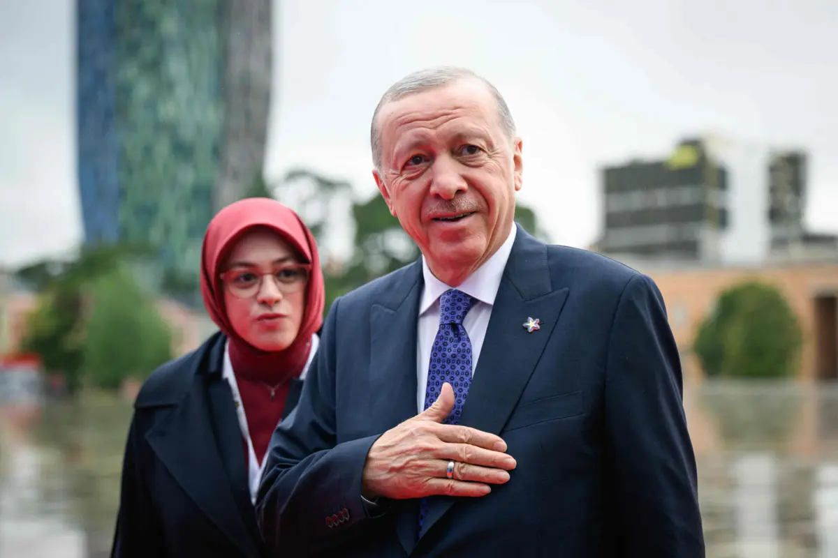 O presidente turco, Recep Tayyip Erdogan