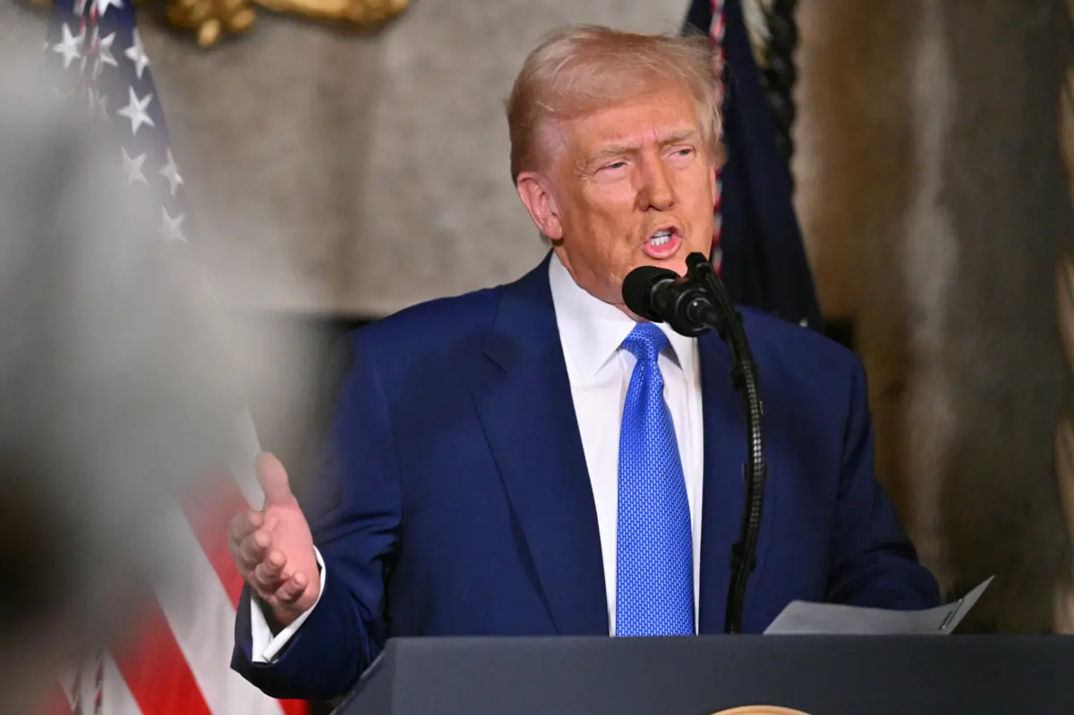 O presidente norte-americano, Donald Trump