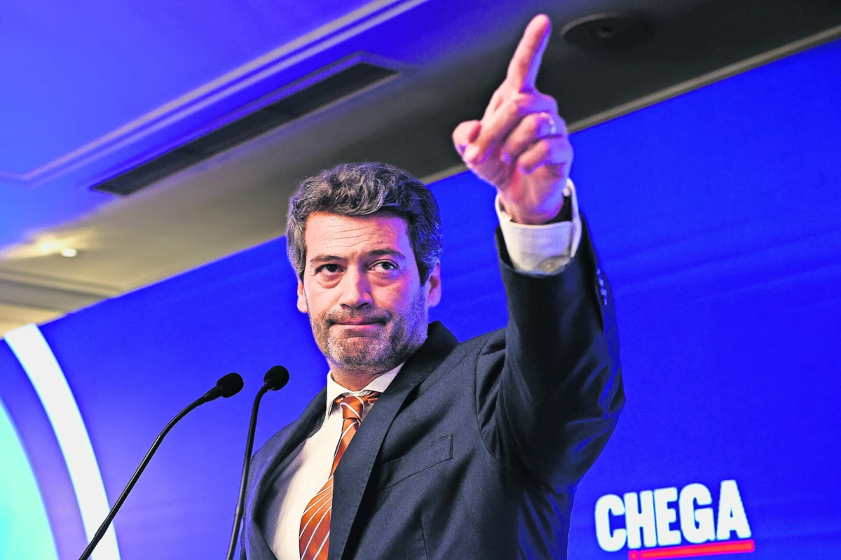 André Ventura, presidente do Chega