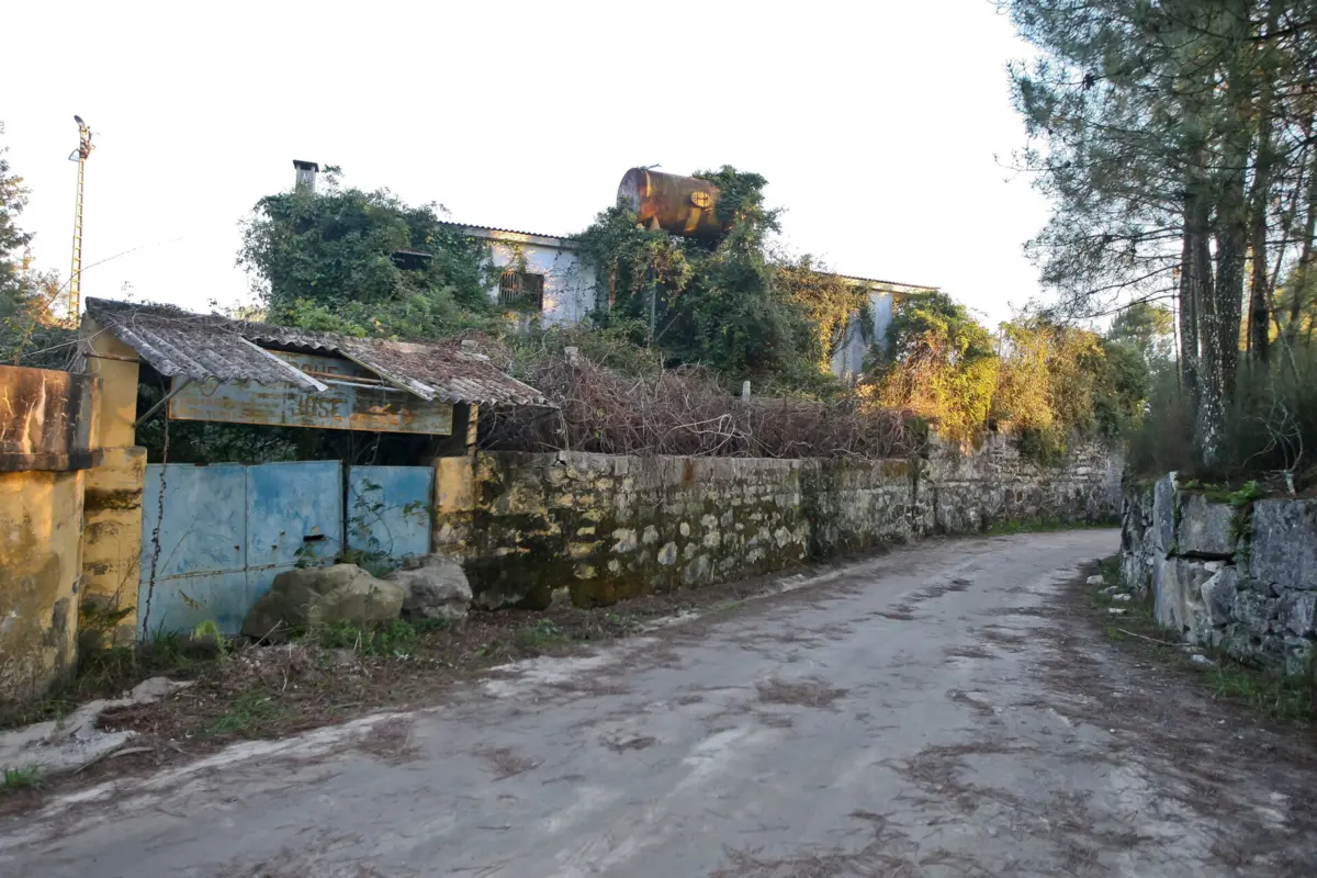 Dinheiro estaria escondido junto à bilheteira de campo de futebol abandonado