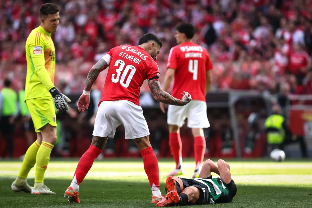 Pote partilhou a imagem do lance