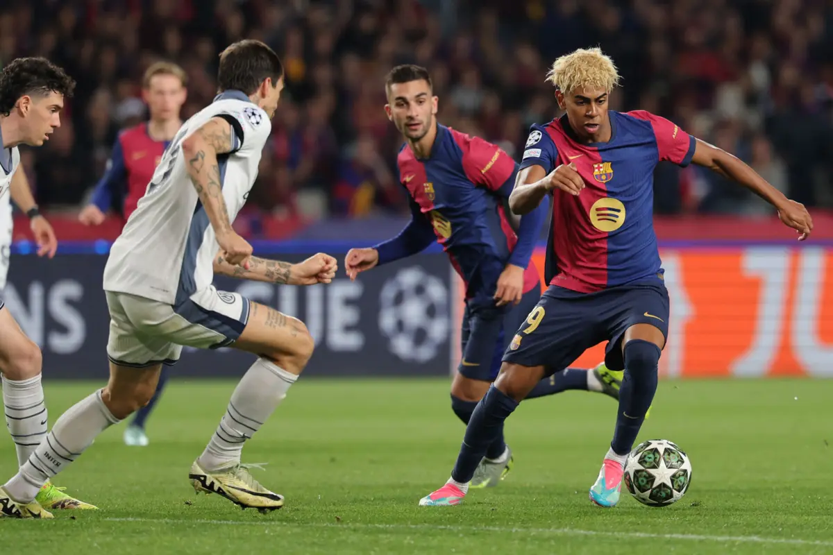 Lamine Yamal esteve em destaque no jogo de Montjuic