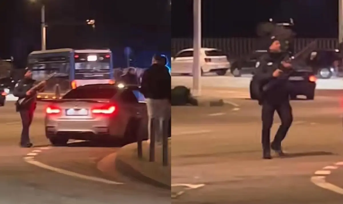 Corridas ilegais na origem da concentração