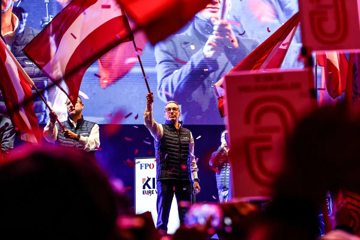 Herbert Kickl do Partido da Liberdade da Áustria (FPÖ)