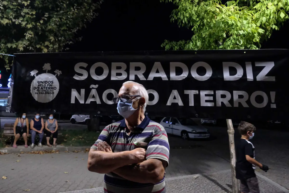 População de Sobrado contestou o aterro de resíduos