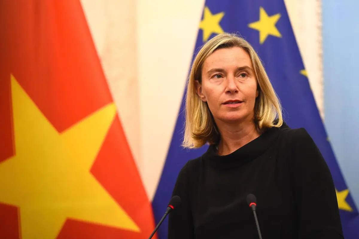 Federica Mogherini, reitora do Colégio da Europa e ex-chefe da diplomacia da União Europeia (UE)